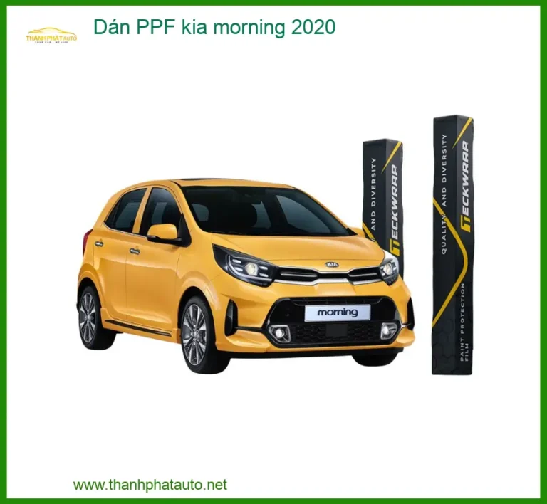 Dán PPF Kia Morning 2020 - Địa Chỉ Lắp Đặt Uy Tín TPHCM