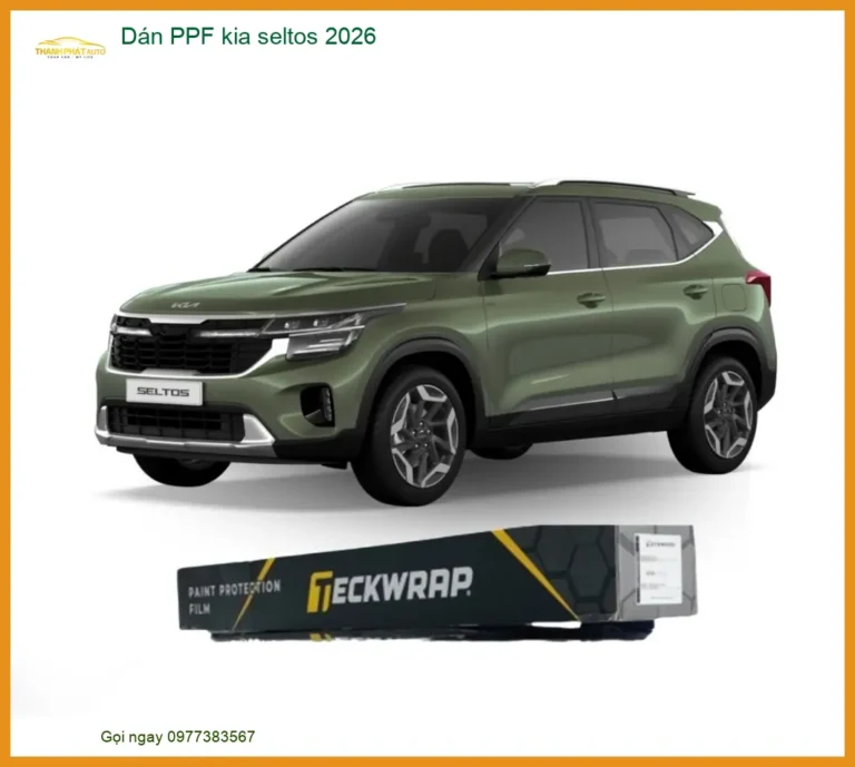 Dán PPF Bảo Vệ Sơn Xe Kia Seltos 2026 - Trung Tâm Thi Công Chính Hãng TPHCM