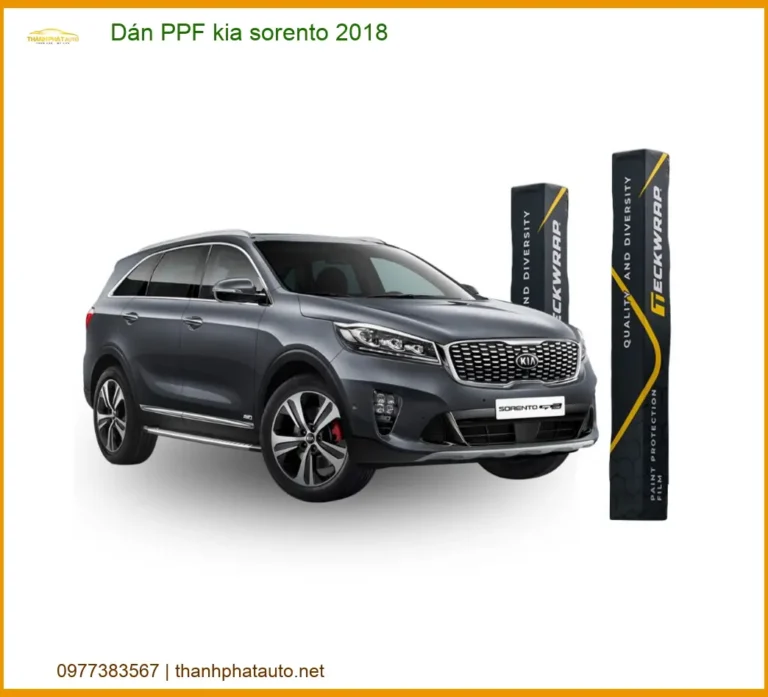 Dán Phim PPF Kia Sorento 2018 - Trung Tâm Thi Công Chính Hãng TPHCM