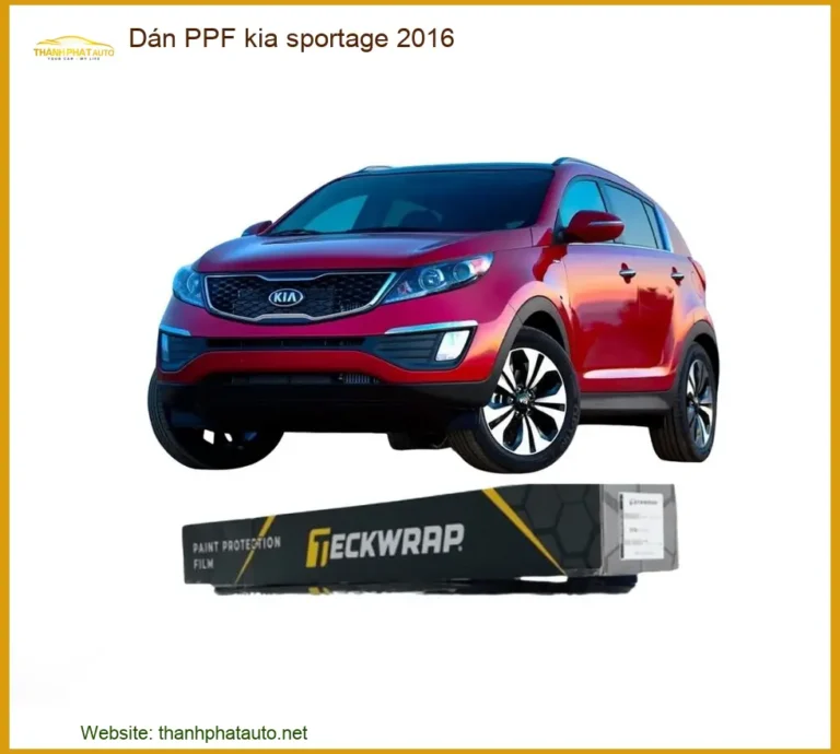 Dán PPF Kia Sportage 2016 - Địa Chỉ Thi Công Uy Tín TPHCM