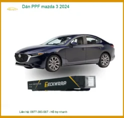 Dán Phim PPF Bảo Vệ Sơn Mazda 3 2024 - Địa Chỉ Lắp Đặt Uy Tín TPHCM