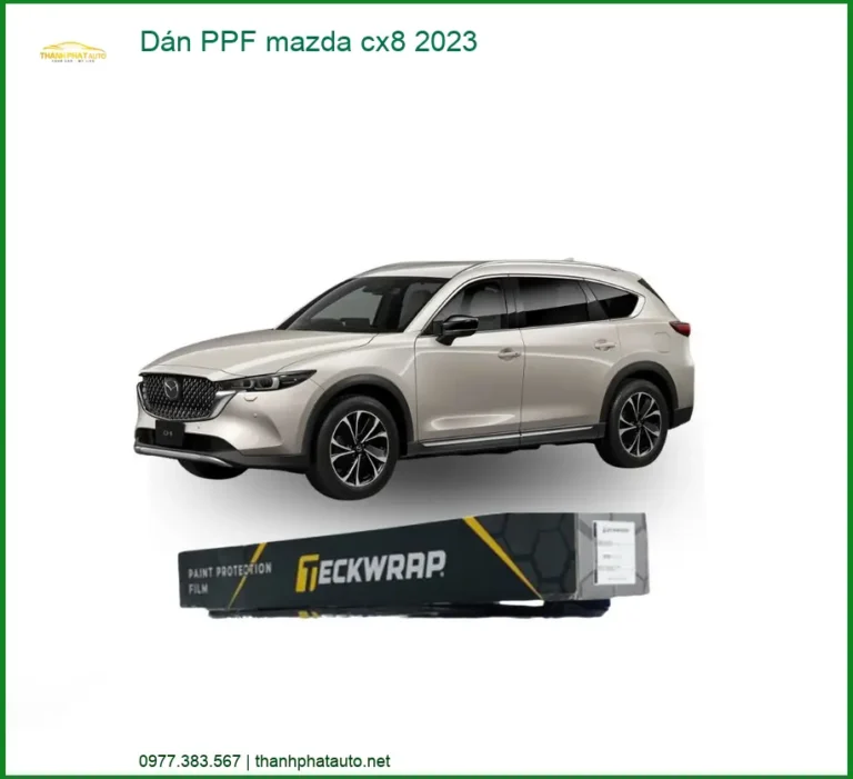 Phim Bảo Vệ Sơn PPF Mazda CX8 2023 - Trung Tâm Thi Công Chính Hãng TPHCM