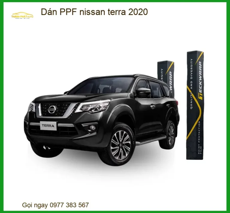 Dán Phim PPF Bảo Vệ Sơn Nissan Terra 2020 - Trung Tâm Thi Công Chính Hãng TPHCM