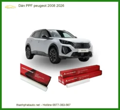 Dán PPF Bảo Vệ Sơn Peugeot 2008 2026 - Trung Tâm Thi Công Uy Tín TPHCM