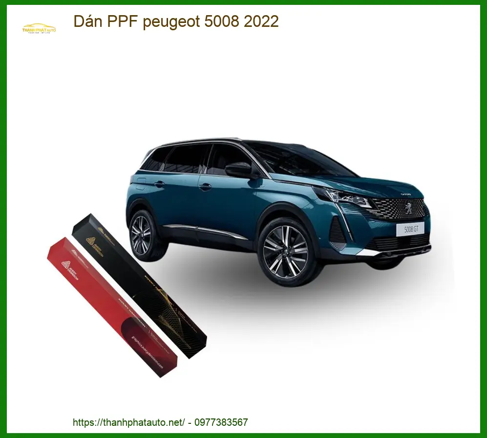 Dán Phim PPF Bảo Vệ Sơn Peugeot 5008 2022 - Trung Tâm Thi Công Cao Cấp TPHCM