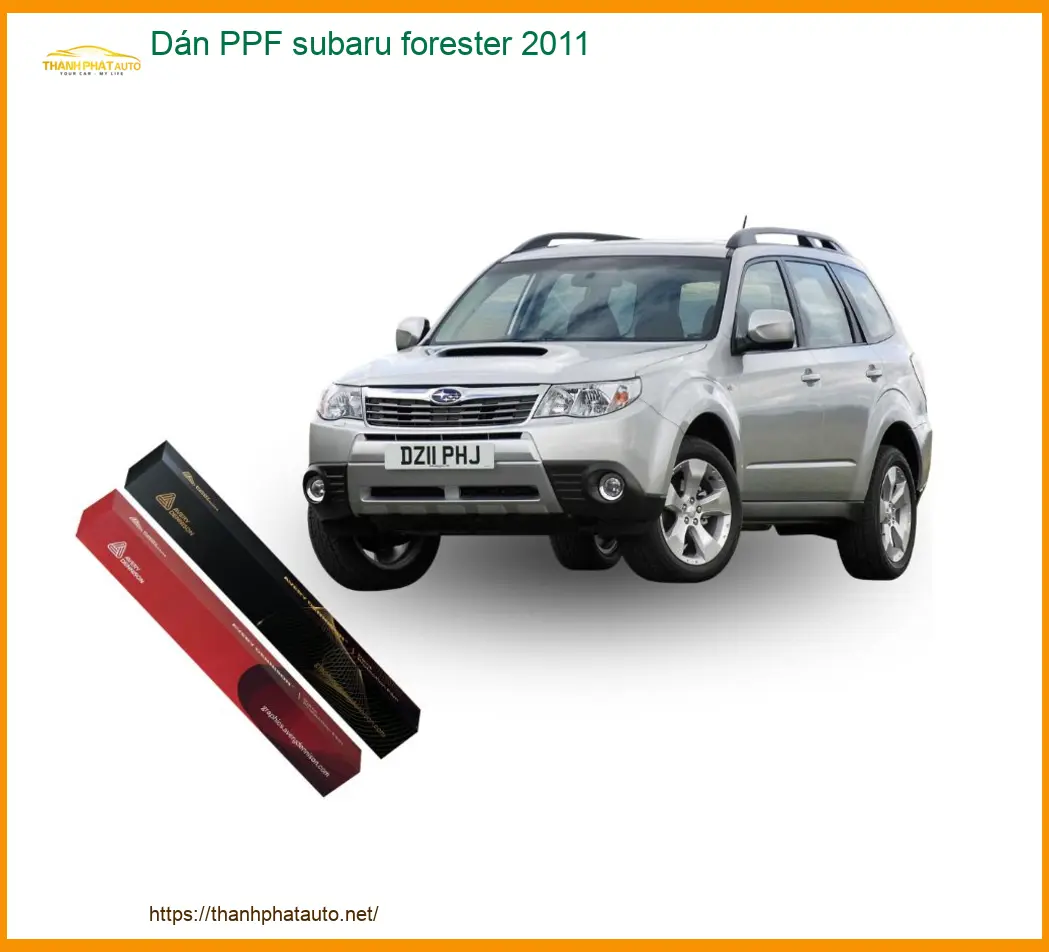 Dán PPF Subaru Forester 2011 - Địa Chỉ Lắp Đặt Uy Tín TPHCM