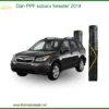 Dán PPF Subaru Forester 2014 - Trung Tâm Lắp Đặt Uy Tín TPHCM