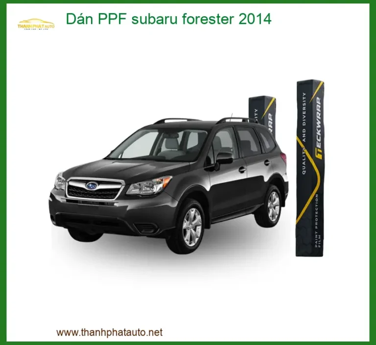 Dán PPF Subaru Forester 2014 - Trung Tâm Lắp Đặt Uy Tín TPHCM