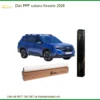 Dán PPF Subaru Forester 2026 - Đơn Vị Nâng Cấp Giá Tốt TPHCM