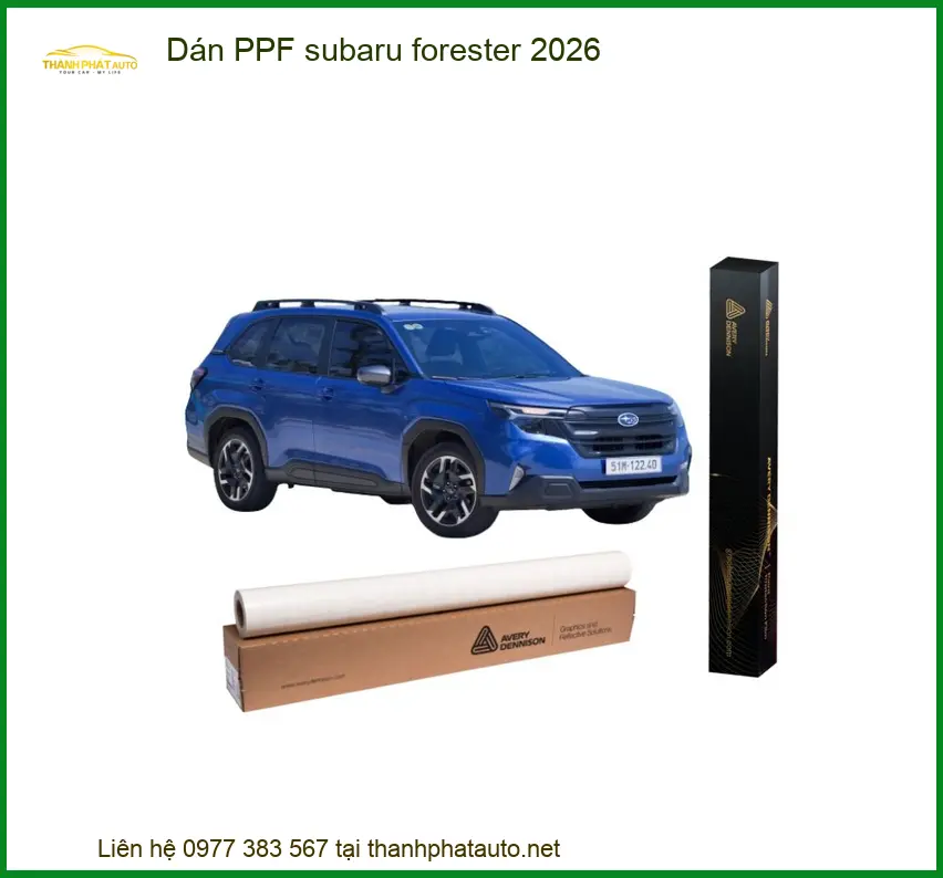 Dán PPF Subaru Forester 2026 - Đơn Vị Nâng Cấp Giá Tốt TPHCM