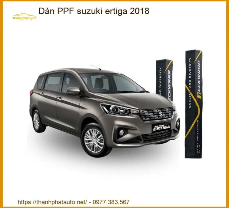Dán PPF Suzuki Ertiga 2018 - Trung Tâm Lắp Đặt Chính Hãng TPHCM