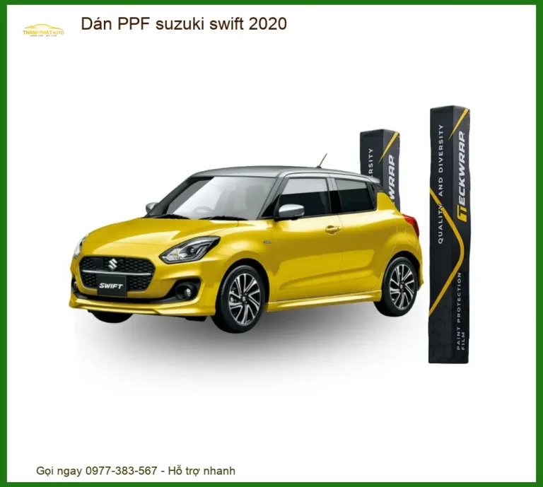Dán Phim PPF Bảo Vệ Sơn Suzuki Swift 2020 - Địa Chỉ Lắp Đặt Uy Tín TPHCM