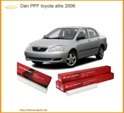 Dán PPF Toyota Altis 2006 - Trung Tâm Lắp Đặt Uy Tín TPHCM