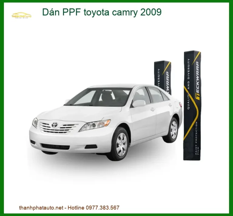 Dán PPF Toyota Camry 2009 - Nơi Lắp Đặt Phim PPF Chính Hãng TPHCM
