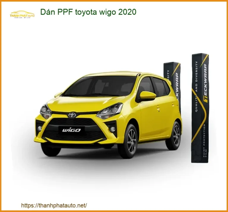 Dán PPF Toyota Wigo 2020 - Địa Chỉ Lắp Đặt Chính Hãng TPHCM