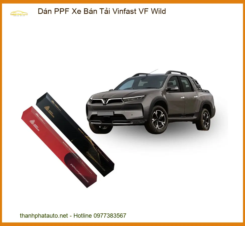 Dán PPF Xe Bán Tải Vinfast VF Wild - Địa Chỉ Thi Công Chính Hãng TPHCM