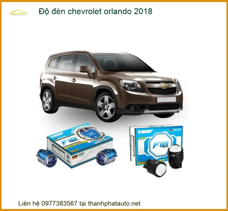 Độ Đèn Chevrolet Orlando 2018 - Trung Tâm Nâng Cấp Chính Hãng TPHCM