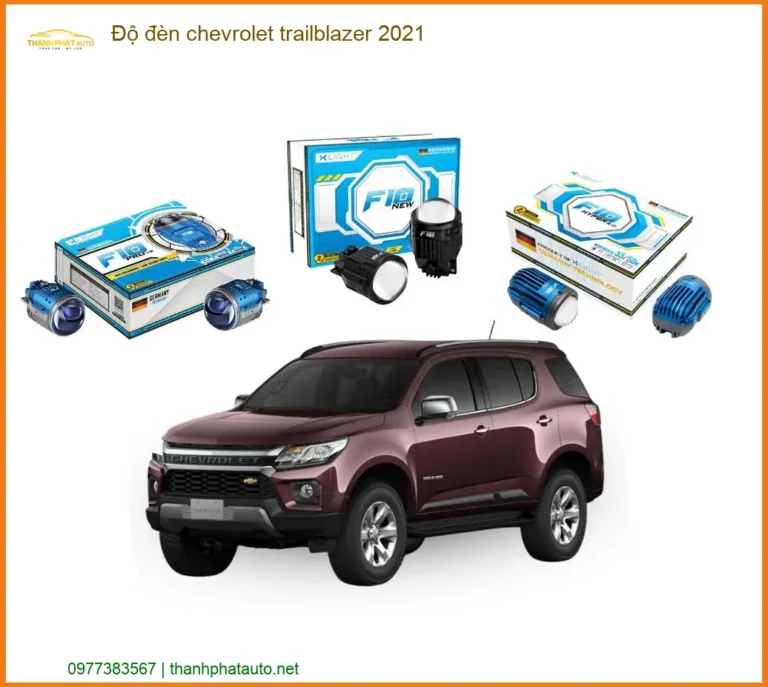 Độ Đèn Chevrolet Trailblazer 2021 - Trung Tâm Độ Đèn Uy Tín TPHCM
