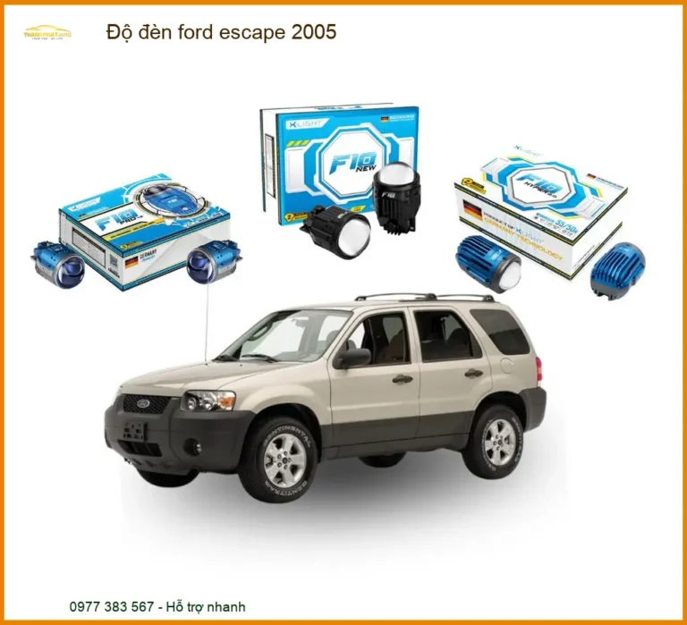 Độ Đèn Bi LED Gầm Ford Escape 2005 - Địa Chỉ Độ Đèn Ô Tô Chính Hãng Uy Tín TPHCM