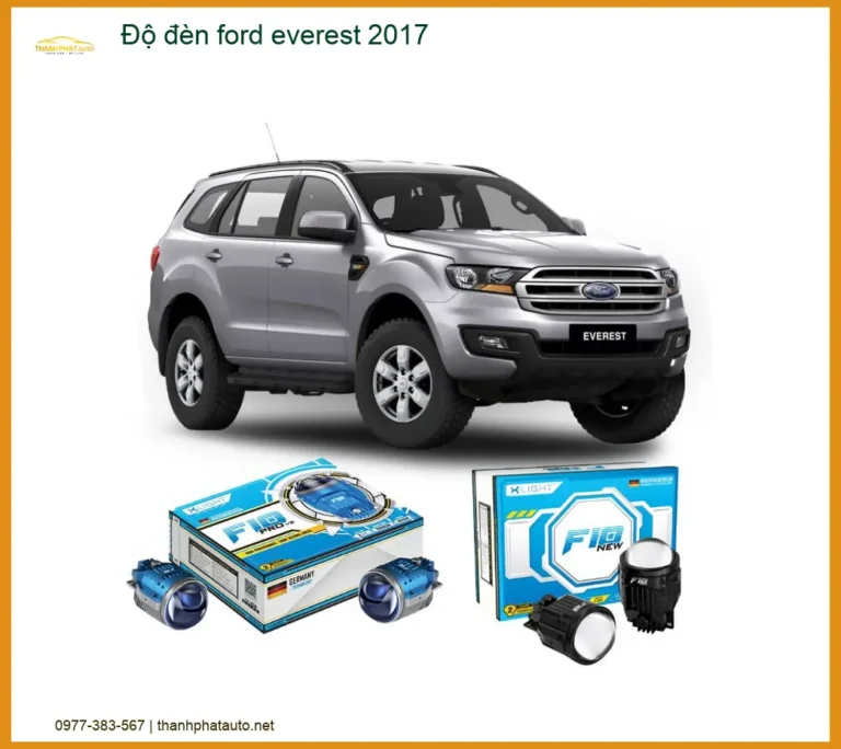Độ Đèn Bi LED Ford Everest 2017 - Địa Chỉ Nâng Cấp Đèn Chính Hãng Giá Tốt TPHCM