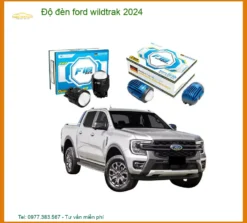 Độ Đèn Ford Wildtrak 2024 - Trung Tâm Chuyên Độ Đèn Chính Hãng TPHCM