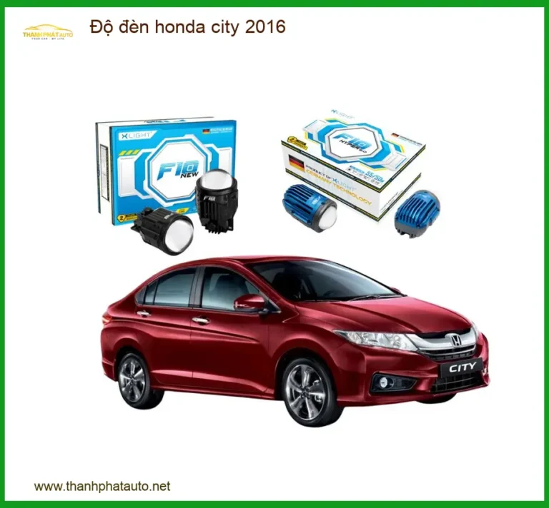 Độ Đèn Bi LED Honda City 2016 - Địa Chỉ Nâng Cấp Đèn Uy Tín Giá Tốt TPHCM