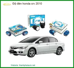 Độ Đèn Pha LED Honda CRV 2010 - Địa Chỉ Lắp Đặt Chính Hãng TPHCM