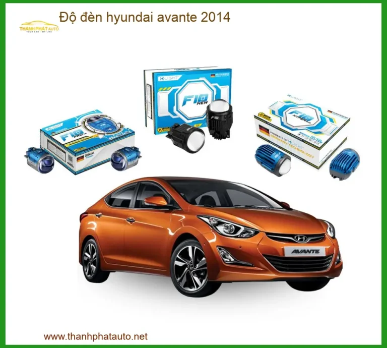 Độ Đèn Hyundai Avante 2014 - Nơi Thi Công Chính Hãng Giá Tốt TPHCM