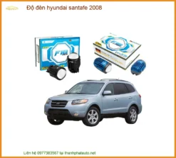 Độ Đèn Xe Hyundai Santa Fe 2008 - Trung Tâm Nâng Cấp Chính Hãng TPHCM