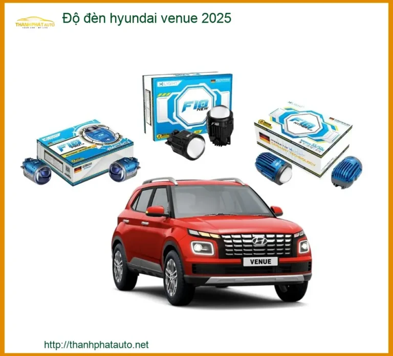 Độ Đèn Hyundai Venue 2025 - Địa Chỉ Nâng Cấp Uy Tín TPHCM