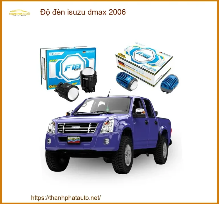 Độ Đèn Isuzu Dmax 2006 - Trung Tâm Nâng Cấp Đèn Chính Hãng TPHCM