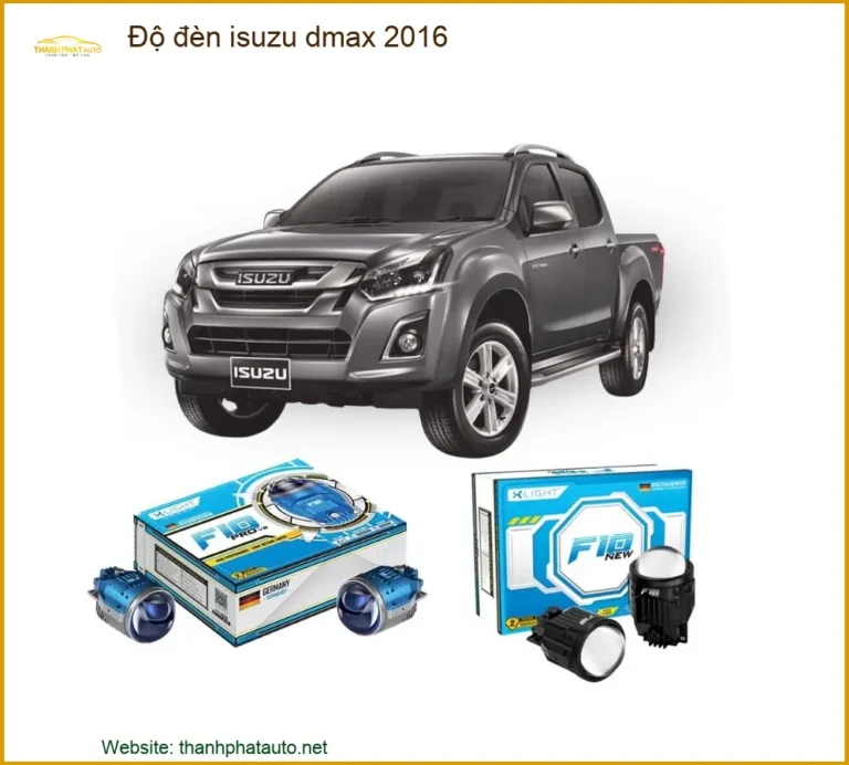 Độ Đèn Bi Gầm LED Isuzu Dmax 2016 - Nơi Độ Đèn Xe Hơi Uy Tín TPHCM