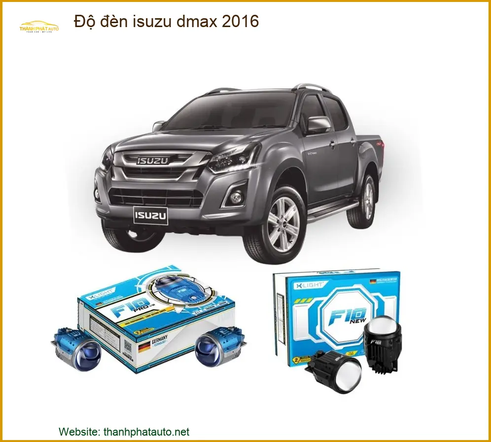 Độ Đèn Bi Gầm LED Isuzu Dmax 2016 - Nơi Độ Đèn Xe Hơi Uy Tín TPHCM