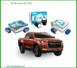 Độ Đèn Isuzu Mu-X 2023 - Trung Tâm Nâng Cấp Chính Hãng TPHCM