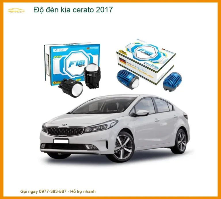 Độ Đèn Bi LED Kia Cerato 2017 - Trung Tâm Lắp Đặt Chính Hãng Giá Tốt TPHCM