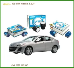 Độ Đèn Bi LED/Xenon Mazda 3 2011 - Trung Tâm Lắp Đặt Chính Hãng TPHCM