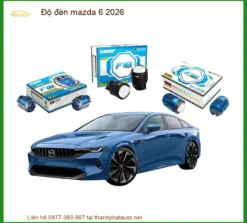 Độ Đèn Bi Xenon LED Laser Mazda 6 2026 - Địa Chỉ Lắp Đặt Chính Hãng TPHCM