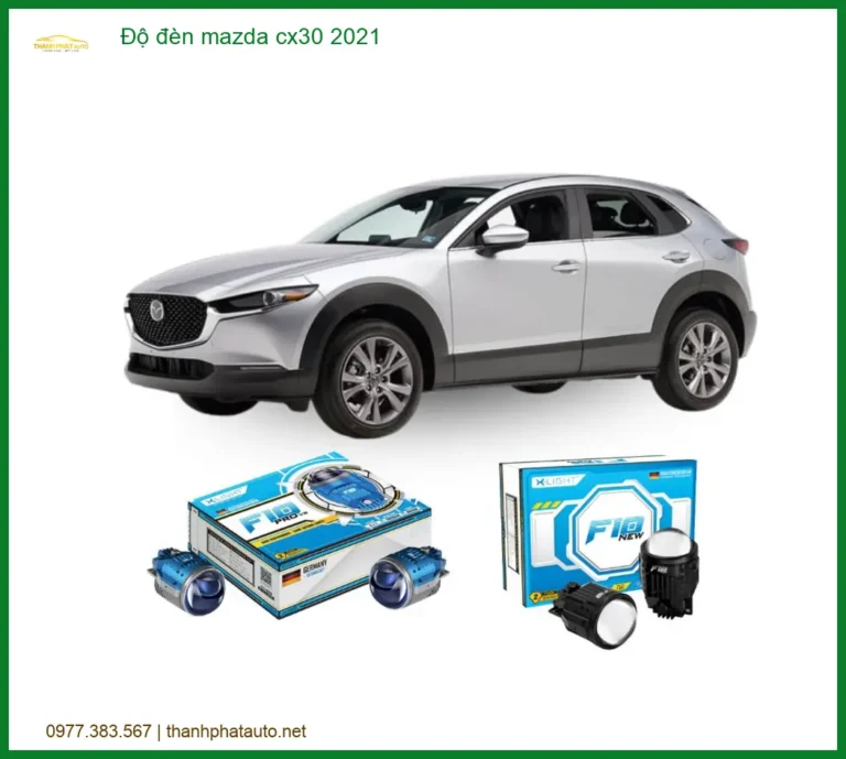 Độ Đèn Bi LED Laser Mazda CX30 2021 - Địa Chỉ Lắp Đặt Uy Tín TPHCM