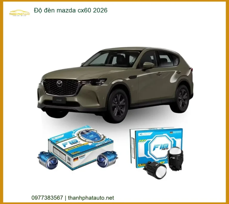 Độ Đèn Mazda CX60 2026 - Trung Tâm Độ Đèn Uy Tín TPHCM