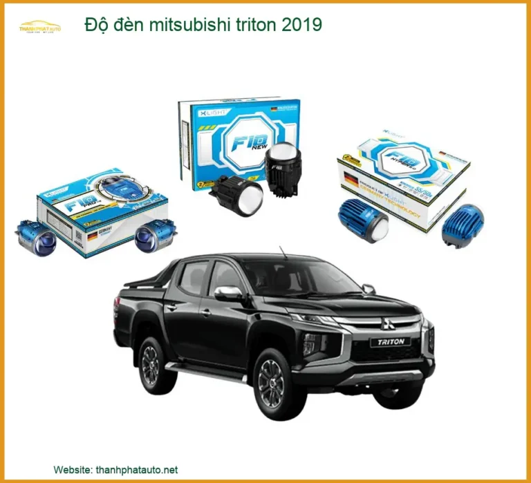 Độ Đèn Mitsubishi Triton 2019 - Địa Chỉ Lắp Đặt Uy Tín TPHCM