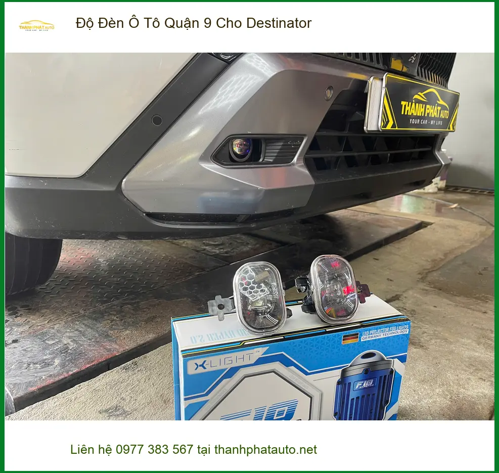 Anh Hưng độ đèn ô tô Toyota Camry tại Quận 9 để tăng cường độ sáng ảnh thực tế 3