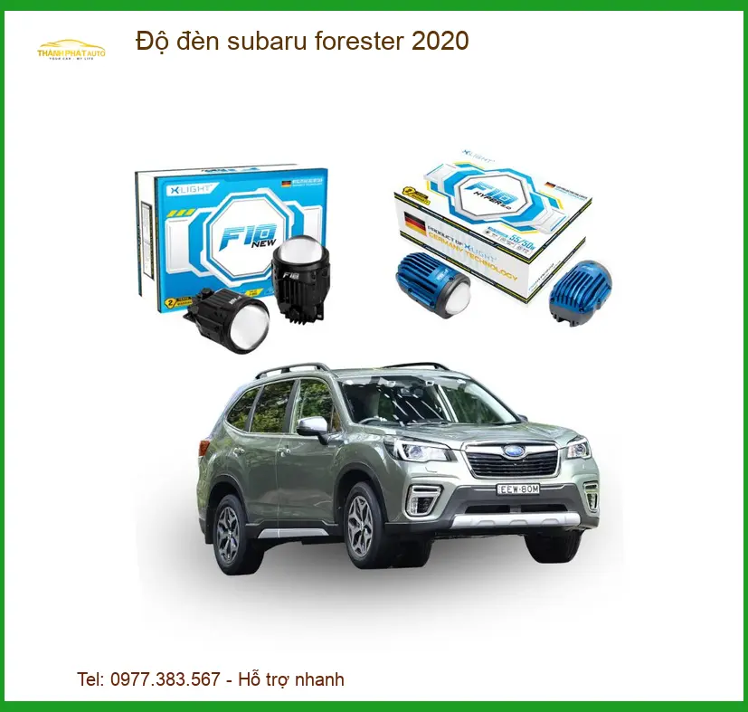 Độ Đèn Bi Led Subaru Forester 2020 - Địa Chỉ Nâng Cấp Uy Tín TPHCM