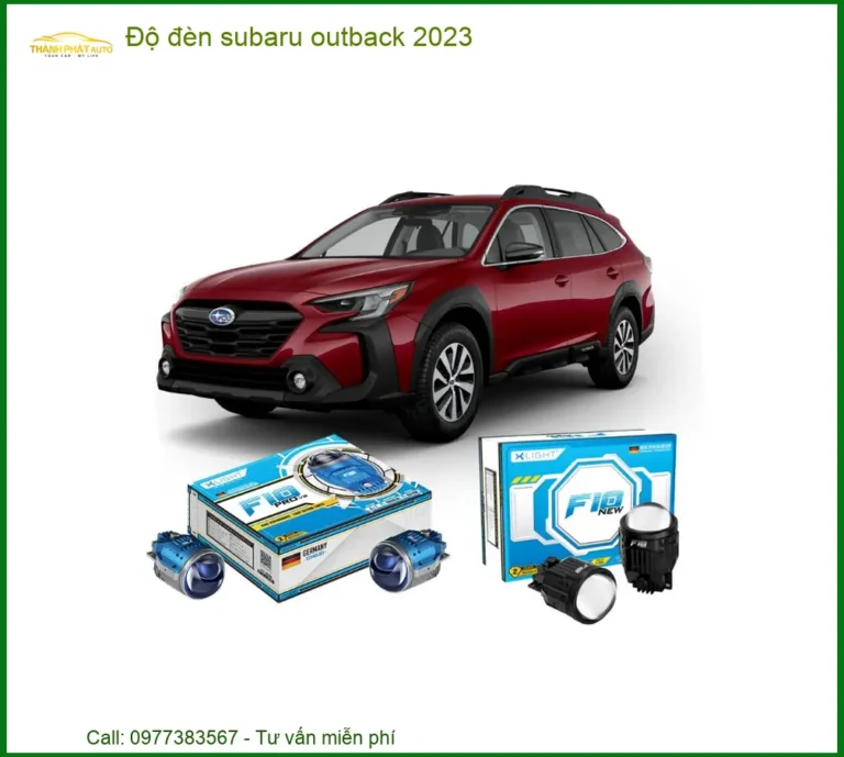 Độ đèn Subaru Outback 2023 - Trung Tâm Nâng Cấp Uy Tín Giá Tốt TPHCM