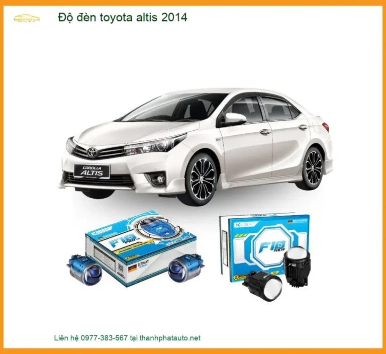 Đèn Bi LED Toyota Altis 2014 - Địa Chỉ Lắp Đặt Uy Tín TPHCM