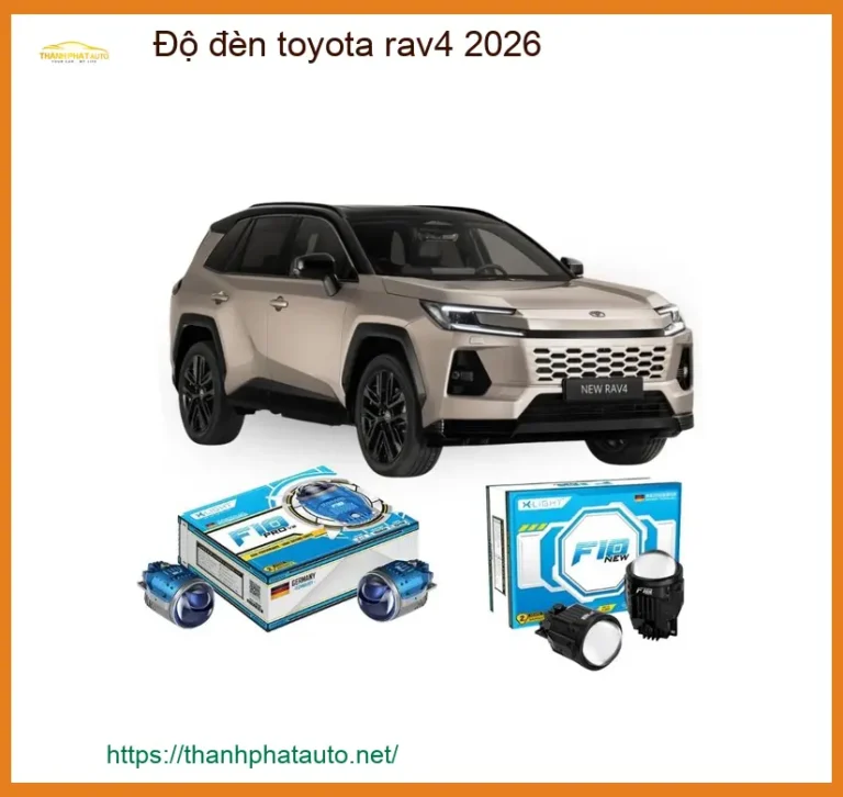 Độ Đèn Bi LED Toyota Rav4 2026 - Địa Chỉ Nâng Cấp Uy Tín TPHCM