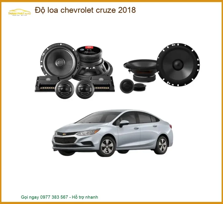 Độ Loa Chevrolet Cruze 2018 - Trung Tâm Nâng Cấp Uy Tín TPHCM