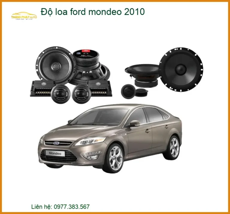 Độ Loa Ford Mondeo 2010 - Trung Tâm Nâng Cấp Âm Thanh Ô Tô Chính Hãng TPHCM