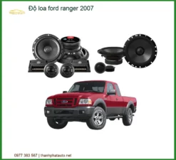 Độ Loa Ford Ranger 2007 - Trung Tâm Nâng Cấp Âm Thanh Uy Tín TPHCM