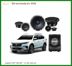 Dịch Vụ Độ Loa Ô Tô Honda BRV 2026 - Trung Tâm Lắp Đặt Âm Thanh Chính Hãng TPHCM