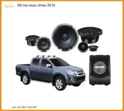 Độ Loa Ô Tô Isuzu Dmax 2014 - Địa Chỉ Nâng Cấp Loa Uy Tín TPHCM